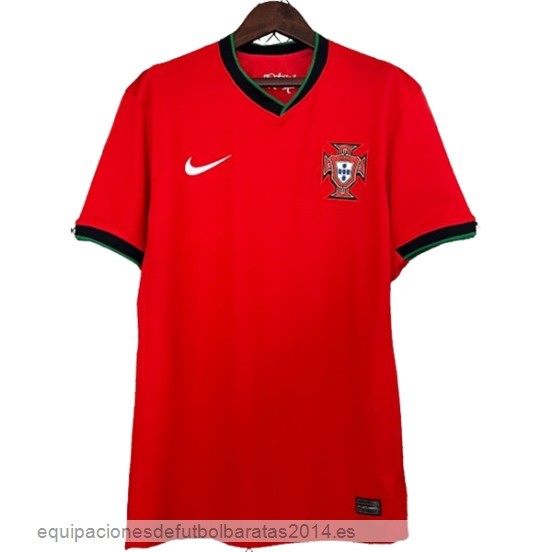 Nuevo Tailandia 1ª Camiseta Portugal 2024 Rojo Baratas